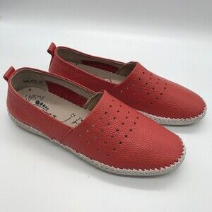 Spring Step Kalika Coral Women's size Eu 36 - US 5.5 Slip-On Flats Leather Shoes